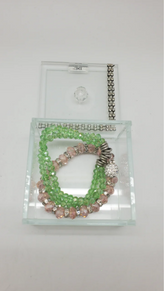 Trinket Jewelry Box Accented W. Swarovski Elements